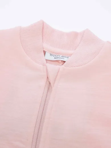 Bilde av WoolLand Bergen overall baby OldPink